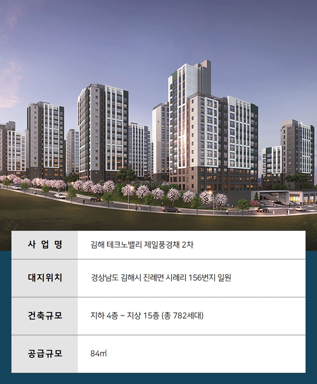 김해 테크노밸리 제일풍경채 2차